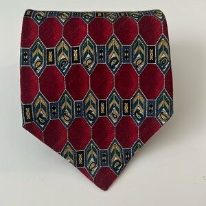NWOT 100% Silk Men’s Red Tie